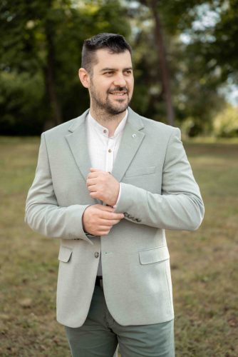 Mentazöld sportzakó