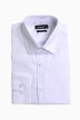 Slim szabású, hosszú ujjú, basic férfi ing, fehér (elasztikus)