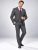 Férfi öltöny ezüstszürke - többféle fazon